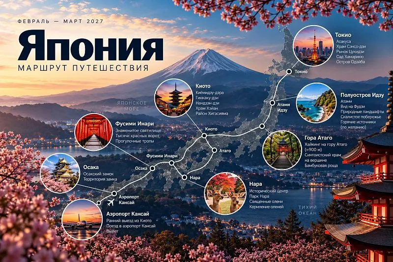 Откройте для себя Японию вместе с нами